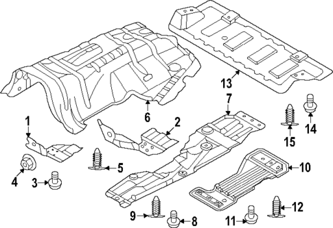 Under Cover & Splash Shields for 2021 Ford Bronco #0