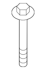 626172W000 - : Suspension Cross-Member Rear Bolt for Kia: Sorento, Telluride Image