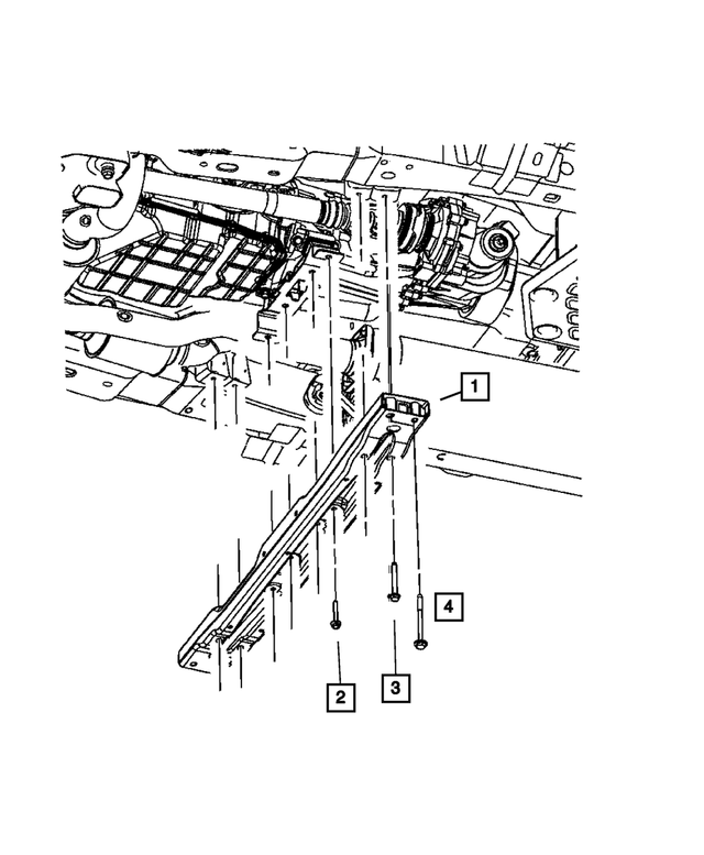 6104344AA - Engine Mounting: Screw for Mopar Image