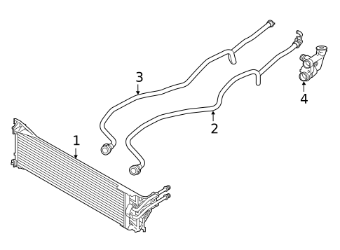 Trans Oil Cooler for 2021 BMW X6 #0