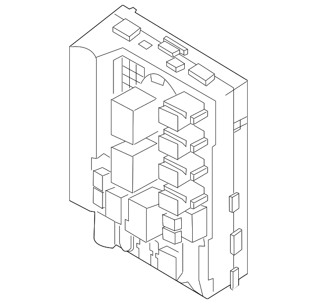 Lea Infinity Fuse And Relay Center 284B7AQ01B | Lia Infiniti Parts