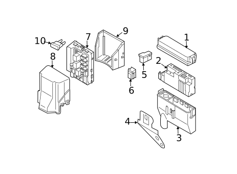 Electrical Components for 2007 INFINITI G35 #0