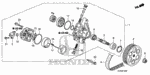 6561RNA515RM - Engine: P/S PUMP (RMD) for Honda Image