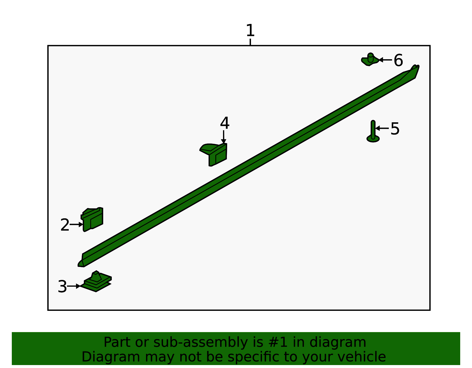 87752-S2000 - Rocker Molding 2019-2023 Hyundai Santa Fe | Hyundai Parts Pro