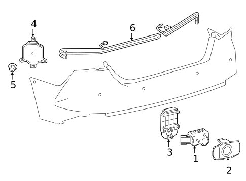 Electrical Components for 2020 Toyota Camry #1