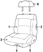 16717576 - Body: Upper Cover for Cadillac: Allante Image
