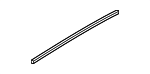 816233M000 - Body: Sunroof Frame Seal Strip for Hyundai: Accent, Elantra, Elantra N, Equus, Genesis, Genesis Coupe, Ioniq, Kona, Kona Electric, Kona N, Santa Cruz, Santa Fe, Sonata, Tucson Image