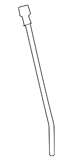 31010J9000 - Fuel System: Fuel Cap Strap for Kia: Optima, Rio, Sedona, Sephia, Sorento, Spectra, Sportage Image