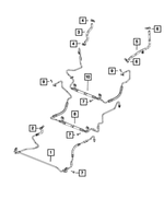 6504514 - Steering: Hose Clamp for Chrysler: PT Cruiser | Dodge: Challenger, Charger, Durango, Journey | Jeep: Gladiator, Wrangler | Ram: 1500 Image