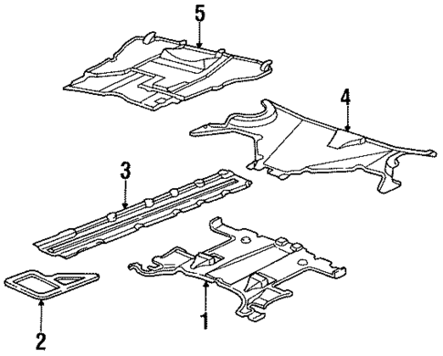 Splash Shields for 1996 Porsche 911 #0