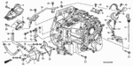 24901RNA000 - Transmission - Automatic: COVER, CONTROL WIRE for Honda Image