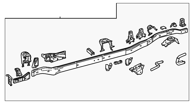 2022-2024 Toyota Tundra Frame Assembly 51001-0CC20 | Toyota Parts