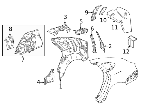Inner Structure for 2020 Chevrolet Impala #0