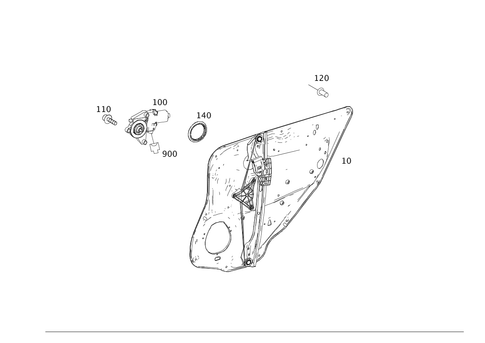 Window Lifter for 2014 Mercedes-Benz E400 #0