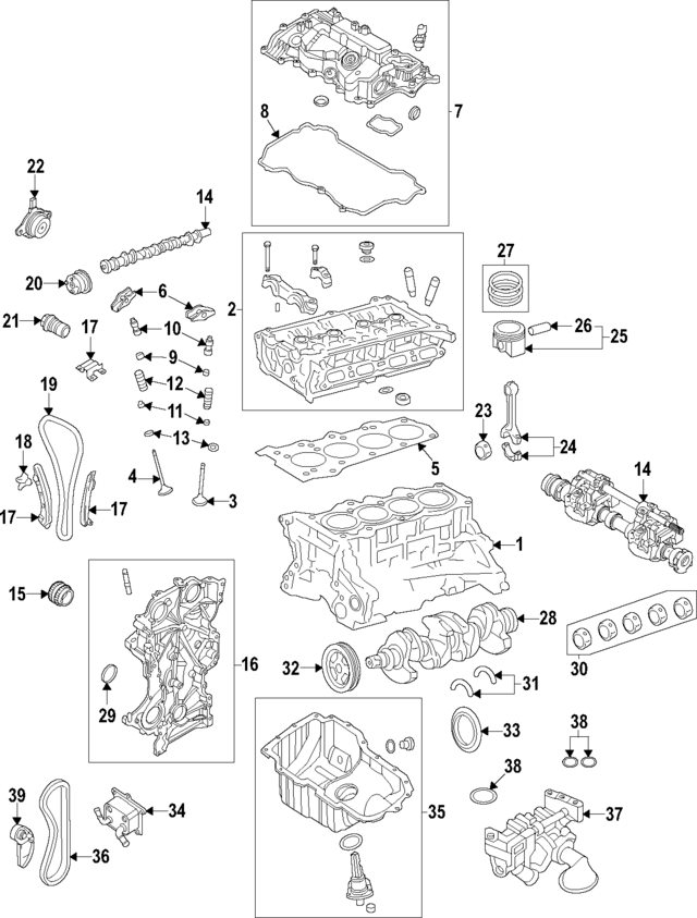 213902M800 - : Seal for Hyundai Image