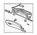 77501SJAA07ZB - : Glove Box Assembly for Acura Image