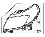 68516023AB - Electrical: Headlamp Assembly for Mopar Image