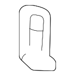 849210E260C0 - Body: Recline Knob for Toyota: Crown, Crown Signia, Grand Highlander, Land Cruiser Image