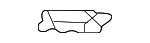 6177811020 - Body: Side Rail Assembly Anchor Plate for Lexus: LC500 Image