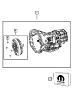 RL036891AA - 42RLE; 4-Speed; Automatic Transmission: With Torque Converter Transmission Package for Mopar Image