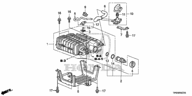Canister (2WD) (KA/KC) for 2012 Honda Crosstour #0