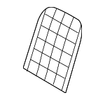 883603L200AEW - : 2007-2008 Hyundai Azera - Seat Back Panel for Hyundai: Azera Image