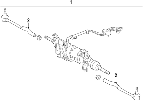Steering Gear & Linkage for 2019 Lexus GS F #3