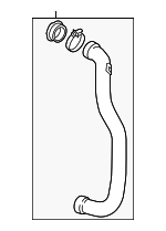 4K0145673AN - Cooling System: Pressure Hose for Audi Image