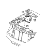 52079331 - Cooling: Coolant Recovery Bottle Cap for Mopar Image