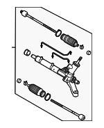 4858080JD0 - Steering: Gear Assembly for Suzuki Image