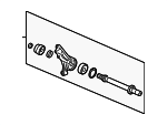 44500TX4A00 - Suspension: Intermediate Shaft for Acura: RDX Image