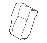 710770R140B0 - : 2016-2018 Toyota RAV4 - Seat Back Cover for Toyota: RAV4 Image