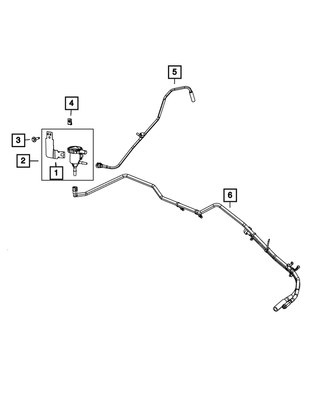6104173AA - Emission Controls: Hex Flange Head Screw, Mounting for Mopar Image