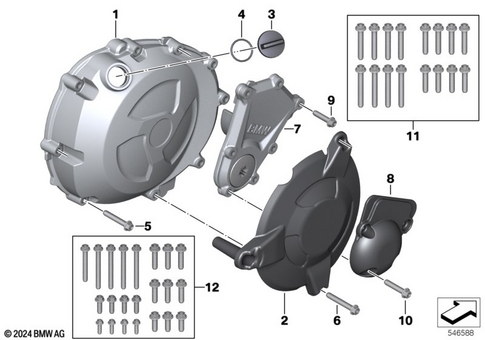 Housing Cover for 2018 BMW-Motorrad HP4Race #0