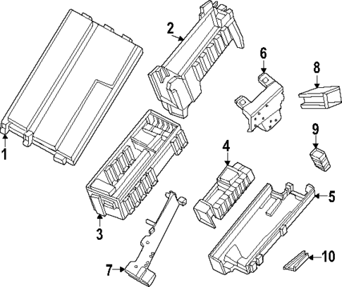 Fuse & Relay for 2025 Nissan Murano #0
