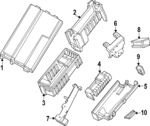 243887BA0B - : Bracket for Nissan Image