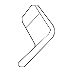 G66919N0MA - Body: Quarter Panel Retainer for Nissan: Maxima Image