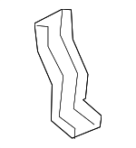 791849N50C - Body: Quarter Panel Bracket for Nissan: Maxima Image