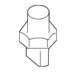 922354M400 - Body: Vent Valve for Nissan: Altima, ARIYA, Maxima, Murano, Qashqai, Quest, Rogue, Rogue Sport, Sentra, Versa, Z Image