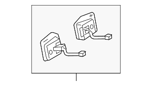 4H0951523FXHA - Steering: Shift Paddle for Audi Image