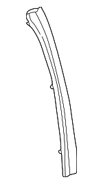 22694623 - Body: Pillar Molding for Saturn: L100, L200, L300, LS, LS1, LS2, LW1, LW2, LW200, LW300 Image