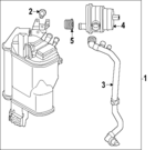 5Q0906243 - : Leak Detect Pump for Volkswagen: Jetta Image