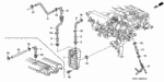 17139PK1000 - Engine: GROMMET, PCV VALVE for Acura Image