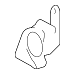 86510AA010 - Electrical: High Note Horn for Lexus: ES300, ES300h, ES330, ES350, RX330, RX350, RX400h Image