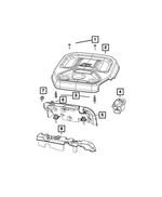 68608381AA - : Engine Cover for Jeep: Wrangler Image