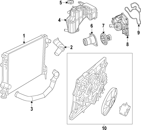 Cooling System for 2012 Chrysler 300 #0