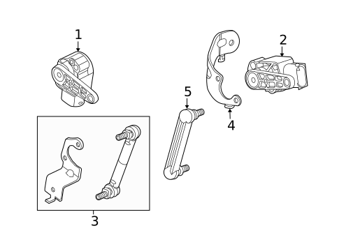 Headlamp Components for 2016 BMW X5 #2