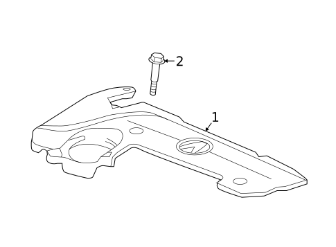 Engine Appearance Cover for 2016 Acura ILX #0