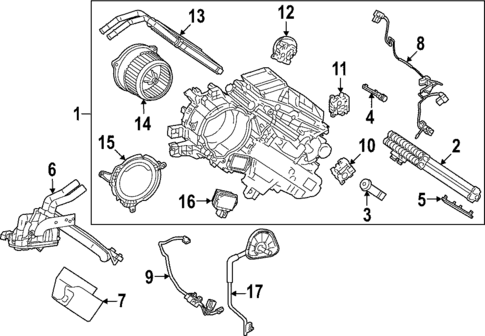 Rear Evaporator for 2025 Lexus LX700h #0