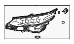 8118562060 - : 2016-2020 Toyota Mirai - Headlamp Assembly for Toyota: Mirai Image